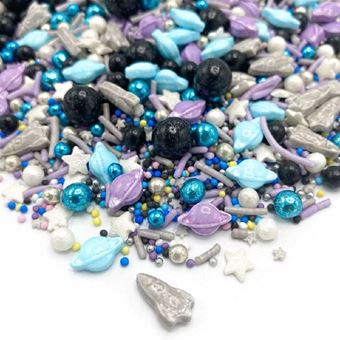 Picture of COSMIC GALAXY  EDIBLE SPRINKLES X 50G